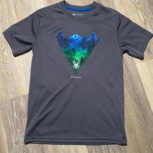 🔥 Spyder Kids Shirt Sz L